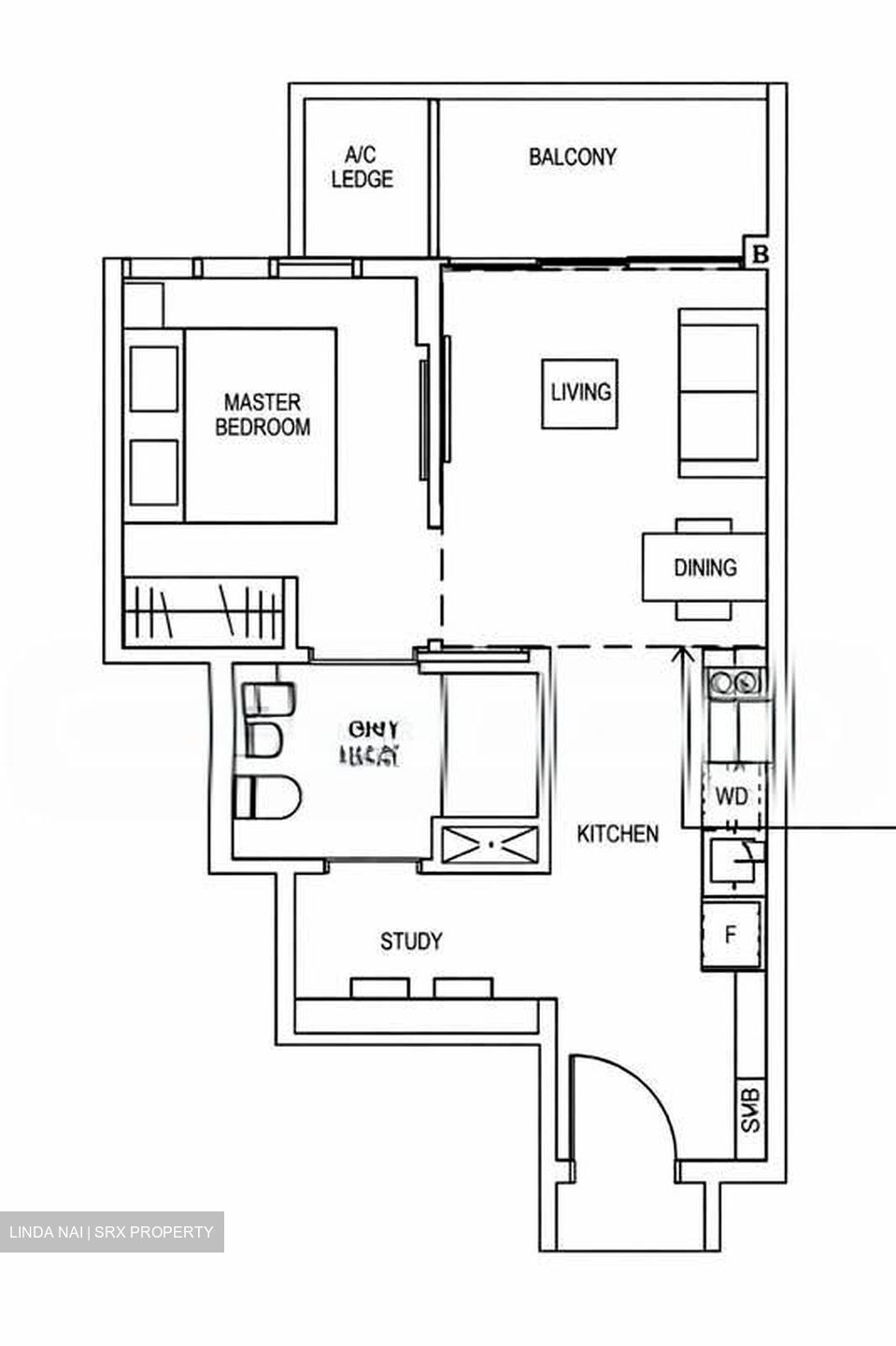 Riverfront Residences (D19), Apartment #576980341
